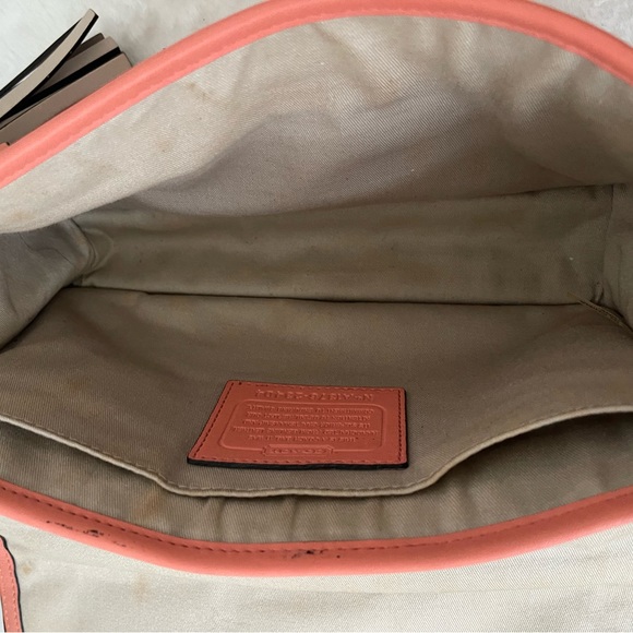 Coach perforated Crossbody Bag GUC - Picture 8 of 13